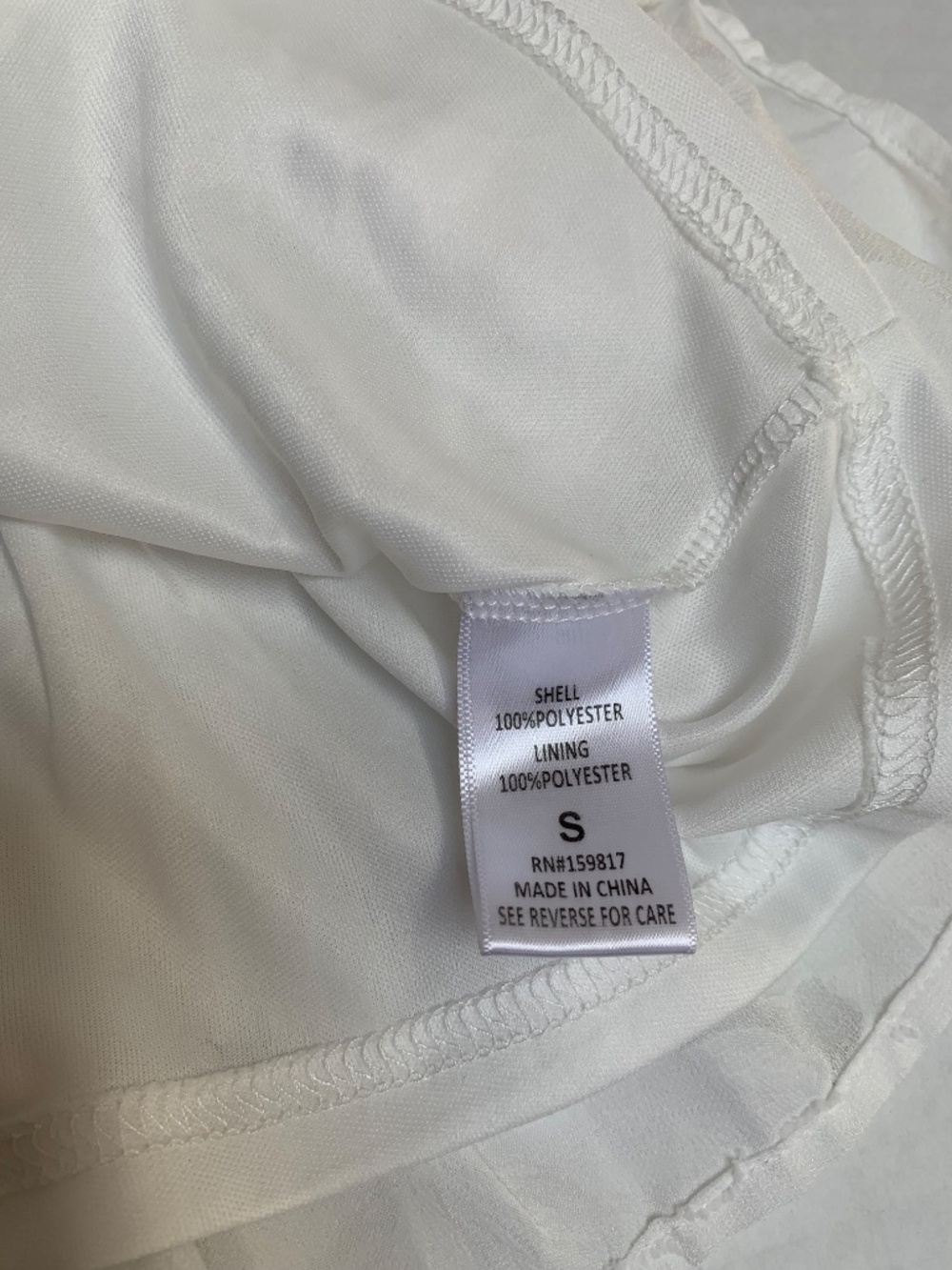 NWT Altar'ed  State Candace Babydoll Style White Size S Dress - Picture 11 of 12